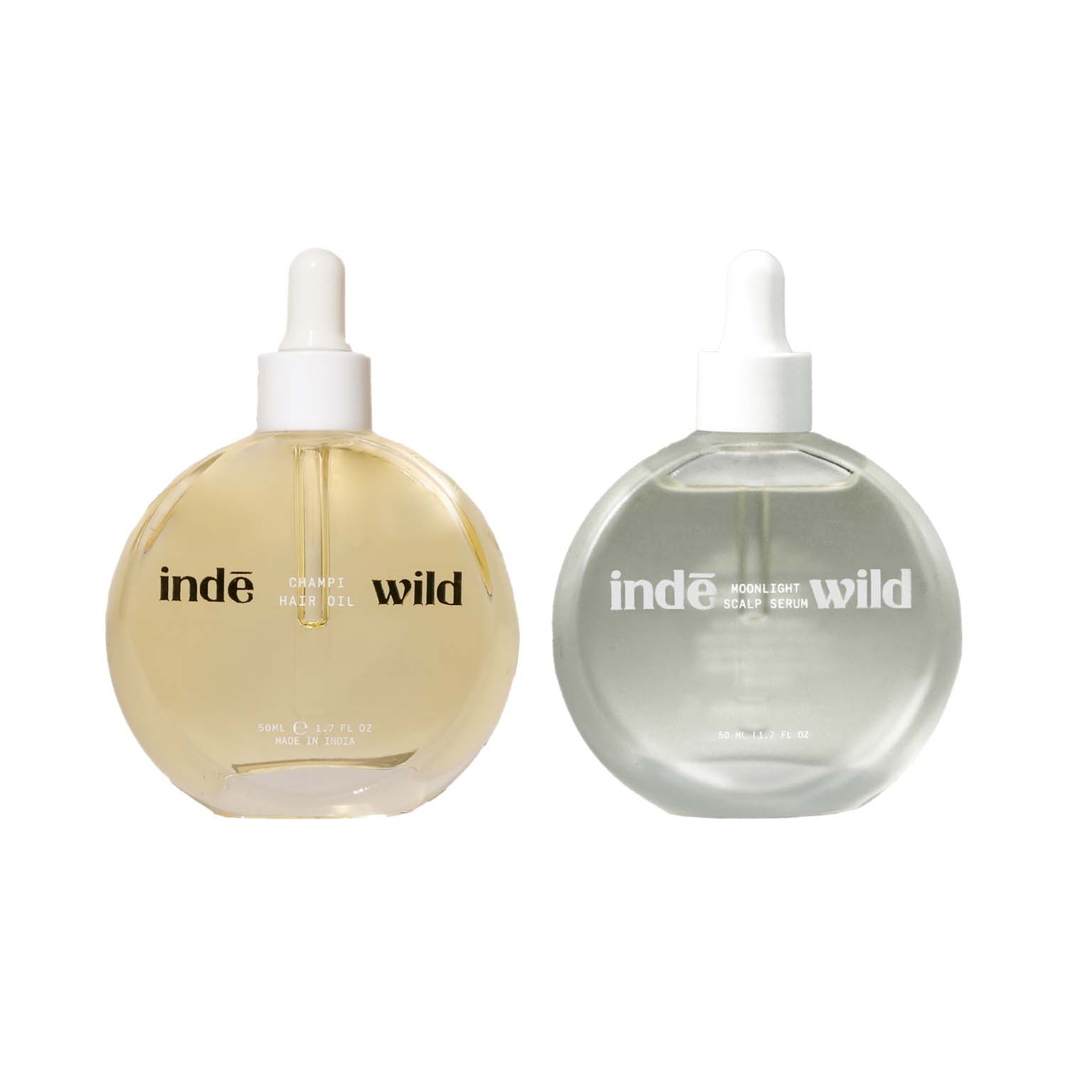 Inde Wild | Inde Wild Champi Oil & Moonlight Scalp Serum Combo