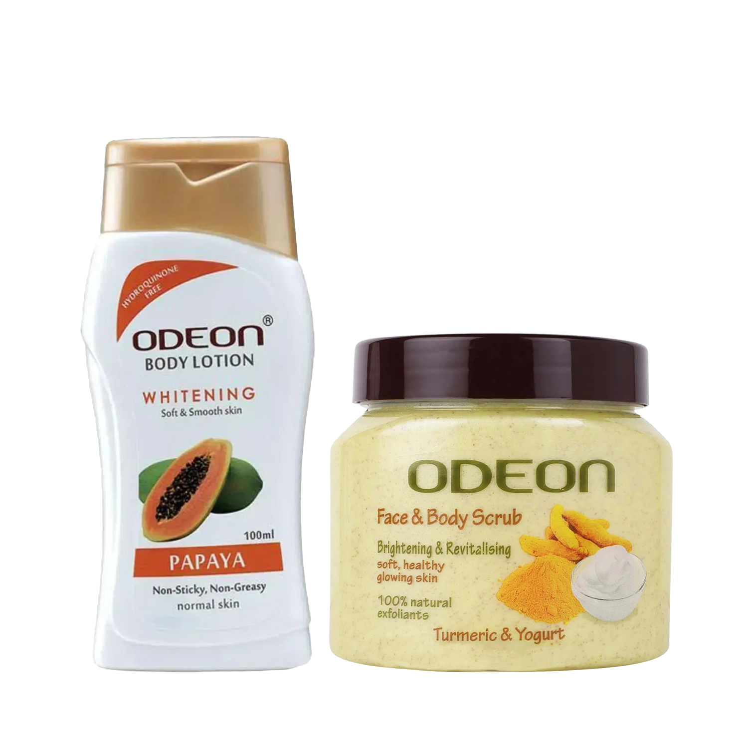 Buy Odeon Skincare Whitening Papaya Body Lotion Turmeric