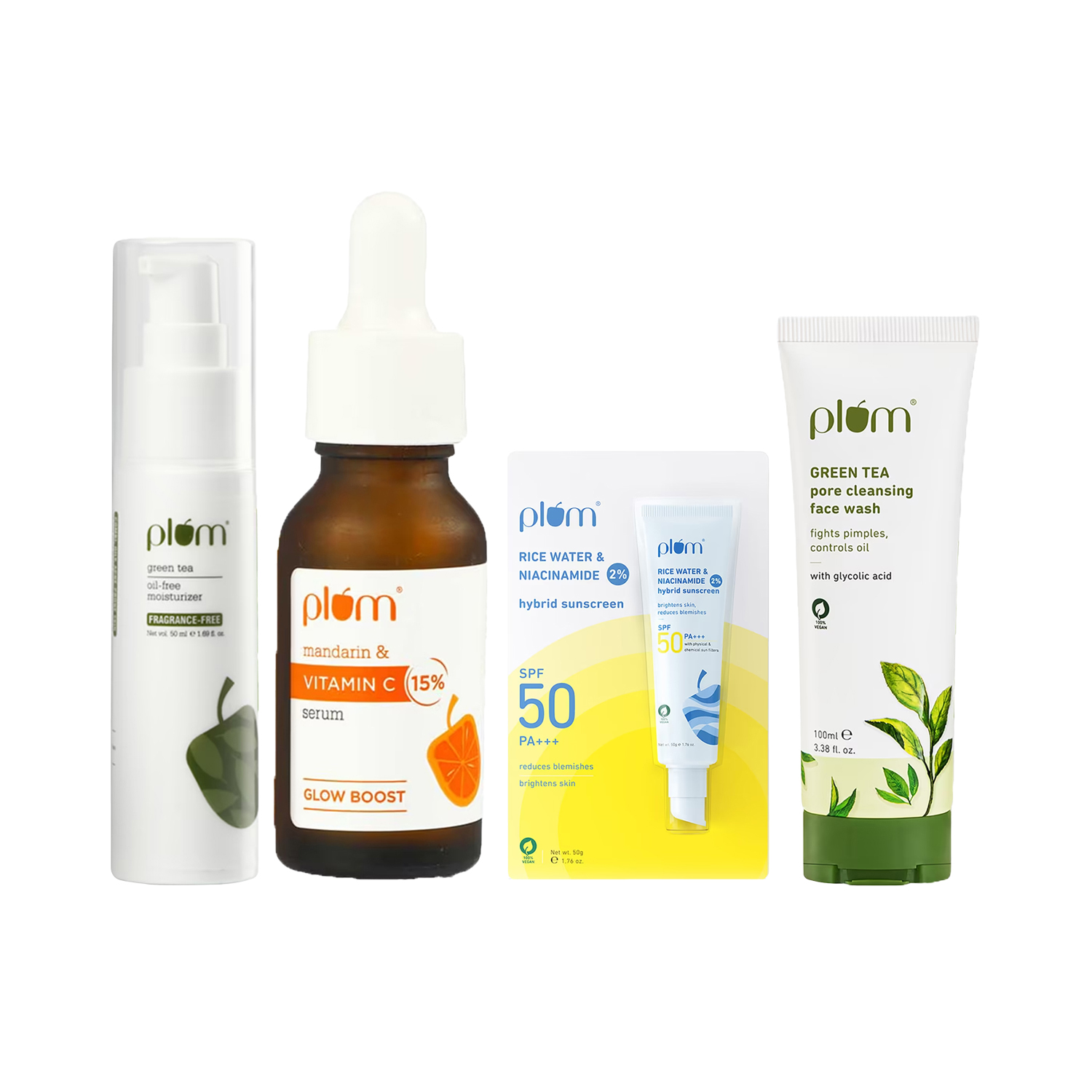 Plum | Plum Daily Skincare Essentials CSMS Combo