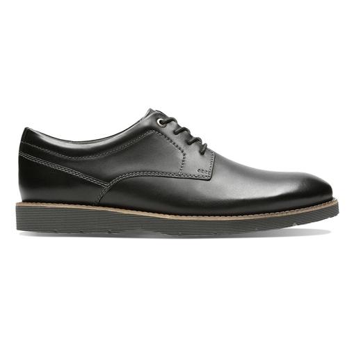 Buy Clarks Folcroft Plain Black Leather for Men Online | Clarks Shoes India