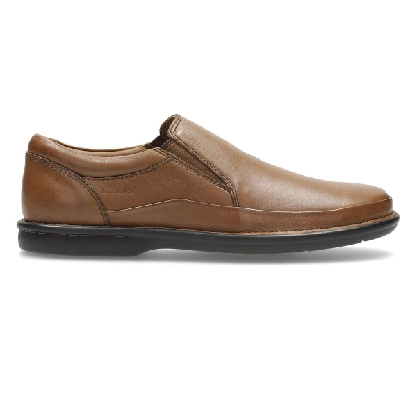 Buy Clarks Butleigh Free Tan Leather for Online Clarks Shoes
