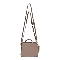 Black Brown Bevelyn Cross Body Bag