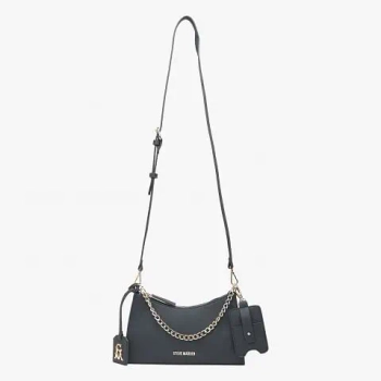 Steve Madden Besther Padlock Cross-body Bag in Black