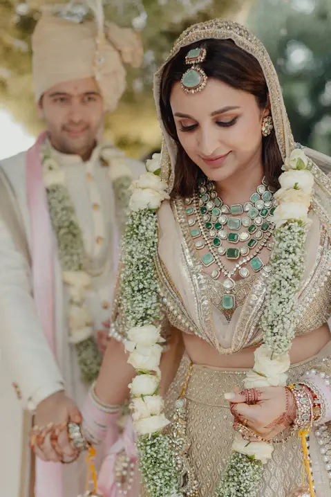 Parineeti Chopra most Expensive Lehnga by Manish Malhotra | Raghav Chadha  wedding expensive Sherwani - YouTube