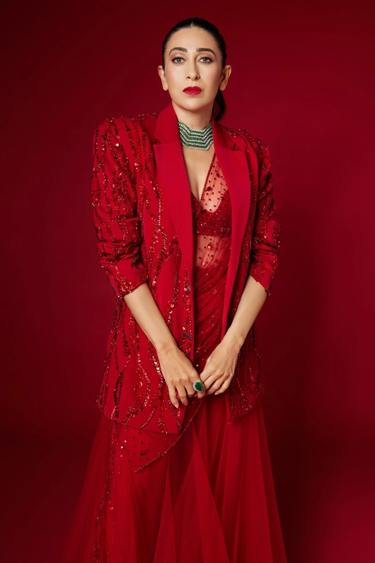 Manish malhotra red gown clearance