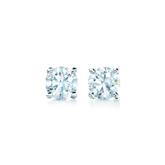 Emerald Cut Diamond Stud Earrings White Gold 186ctw LMVVS1VS1 GIA