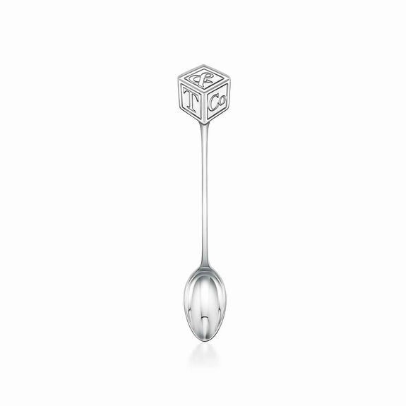 Bear and Block Baby Feeding Spoon