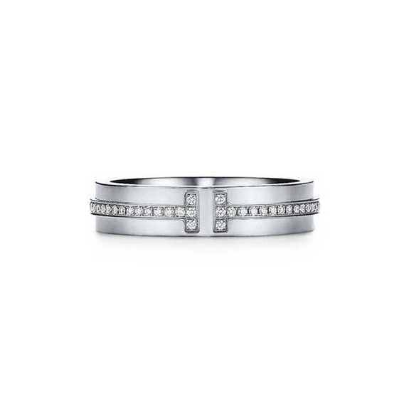 Narrow Diamond Ring