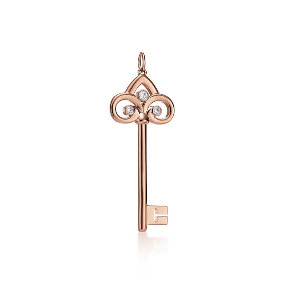Fleur de Lis Key Pendant