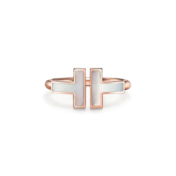 Mother-of-pearl Wire Ring