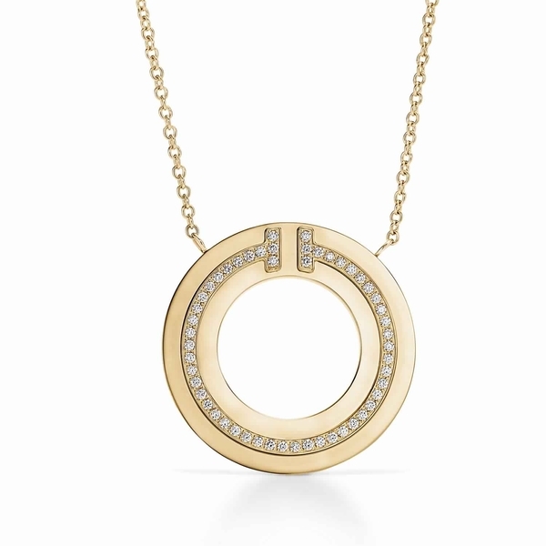  Diamond Circle Pendant