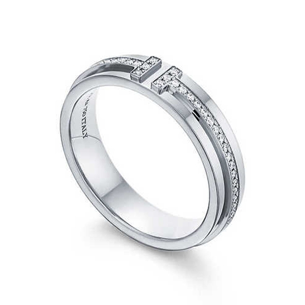 Narrow Diamond Ring