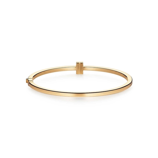 Diamond Hinged Wire Bangle