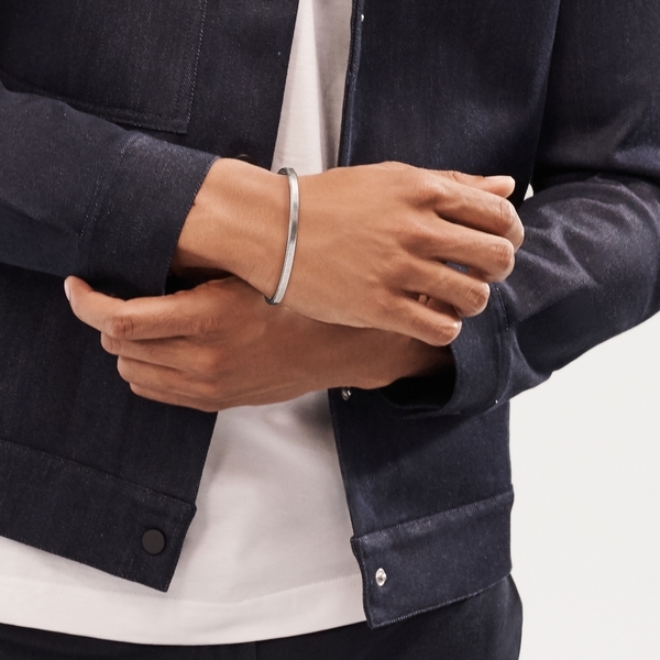Makers Heritage Edition Cuff in Silver, Narrow