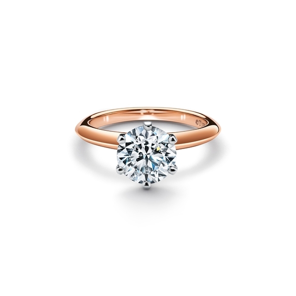 Setting Engagement Ring in 18k Rose Gold