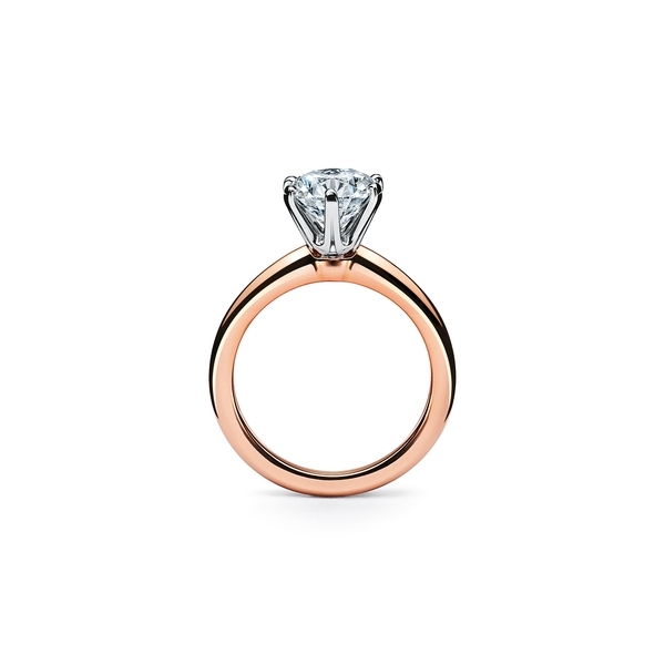Setting Engagement Ring in 18k Rose Gold