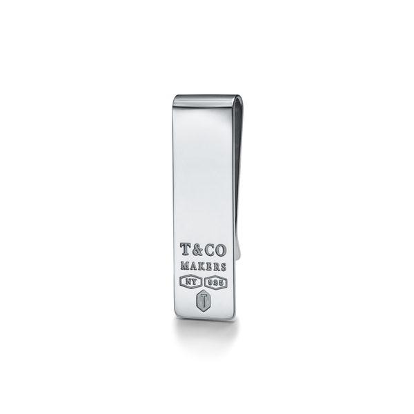 Makers Narrow Money Clip in Sterling Silver