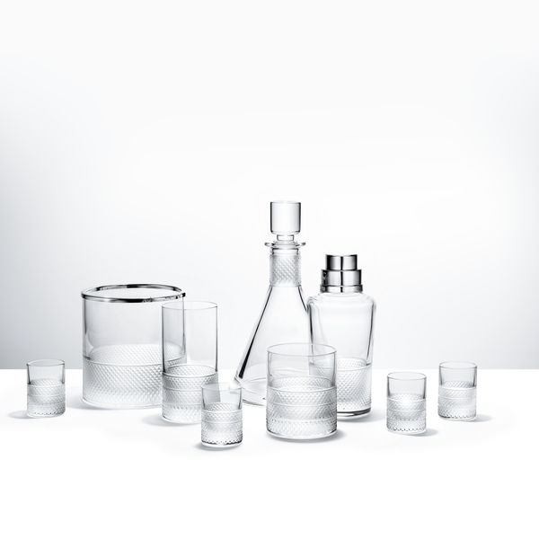 Highball Glasses in Clear Lead Crystal