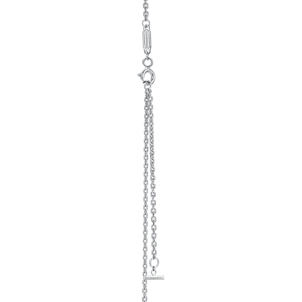 Extra Large Smile Pendant in 18k White Gold