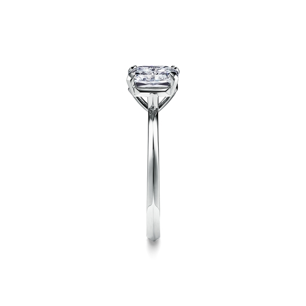 Tiffany True Engagement Ring with a Tiffany True Diamond in Platinum