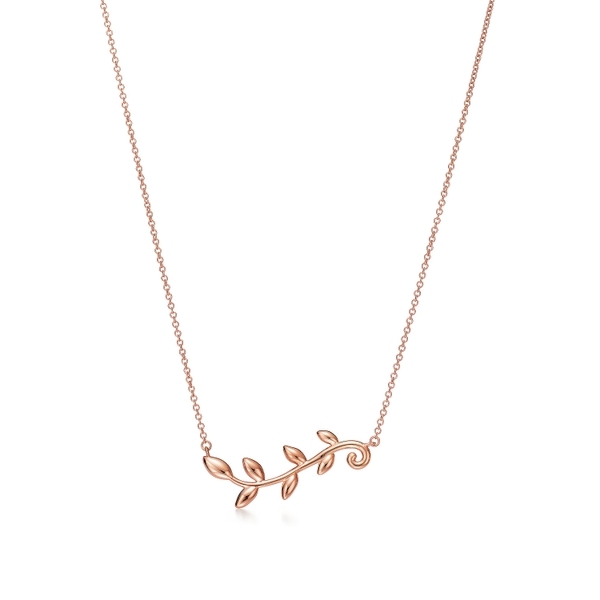 Olive Leaf Vine Pendant