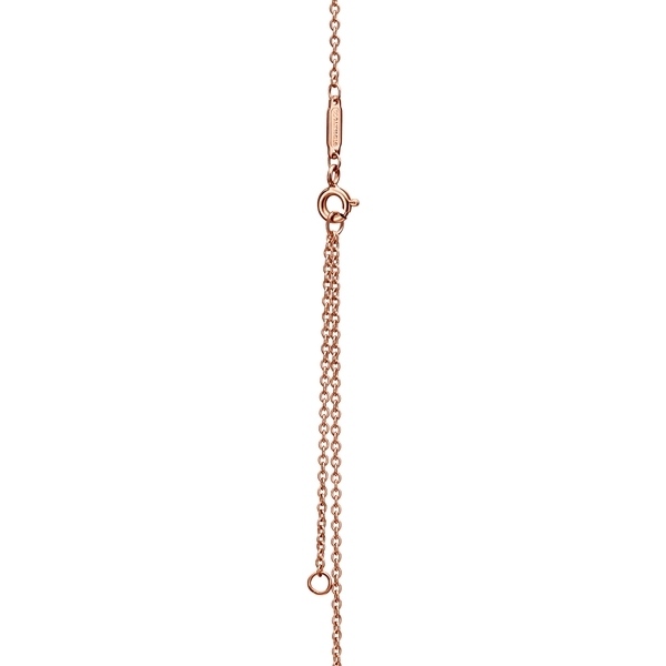 Pendant in Rose Gold with Diamonds