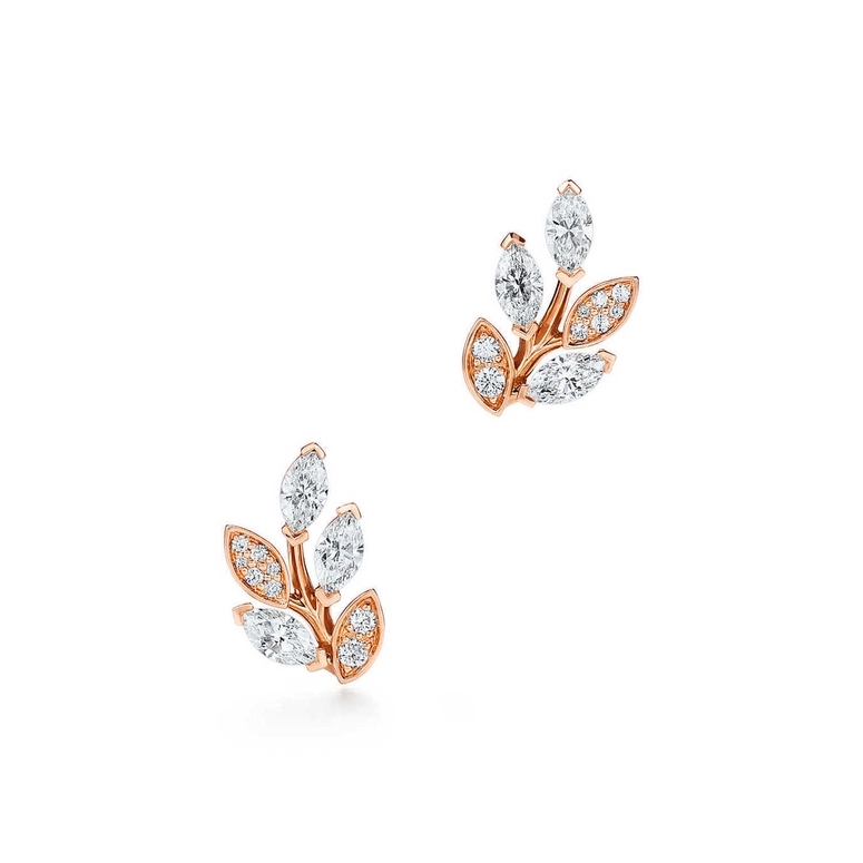 Buy Joyalukkas 18k Rose Gold  Diamond Earrings for Women Online At Best  Price  Tata CLiQ