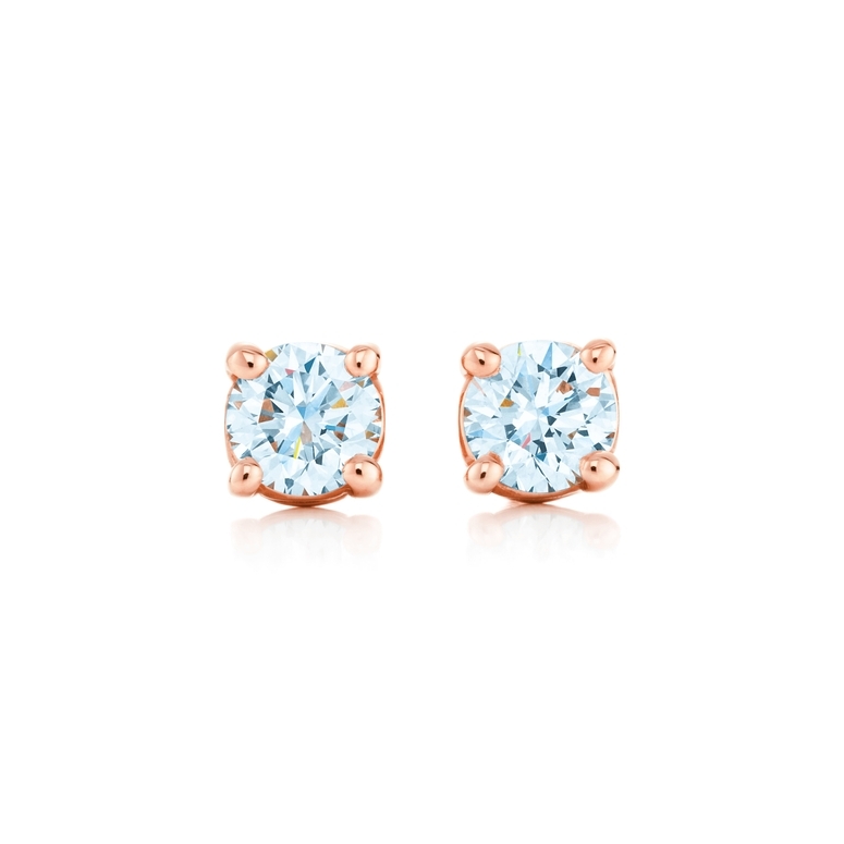 Diamond  Earring  096ct  Rose Gold  Jumka  Gujjadi Swarna Jewellers