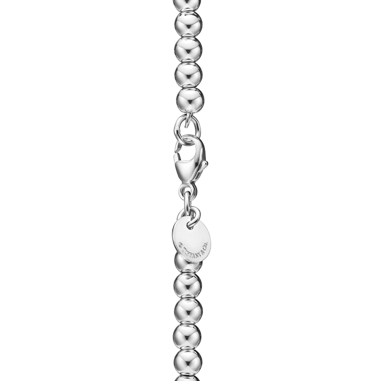 Return To Tiffany Tiffany Blue Heart Tag Bead Bracelet In Silver from  Tiffany  Co on 21 Buttons