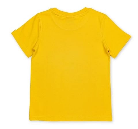 H By Hamleys Half Sleeve Cotton T-shirt Pack of 1 Unisex Yellow
