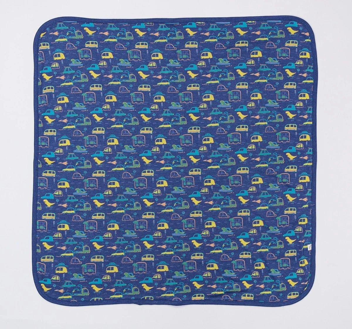 H by Hamleys Boys Blanket Vehicle Design Navy Multi