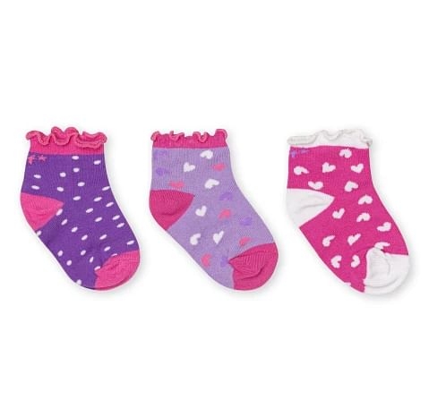 H by Hamleys Socks, Pack Of 3, Multicolour, 7Y+