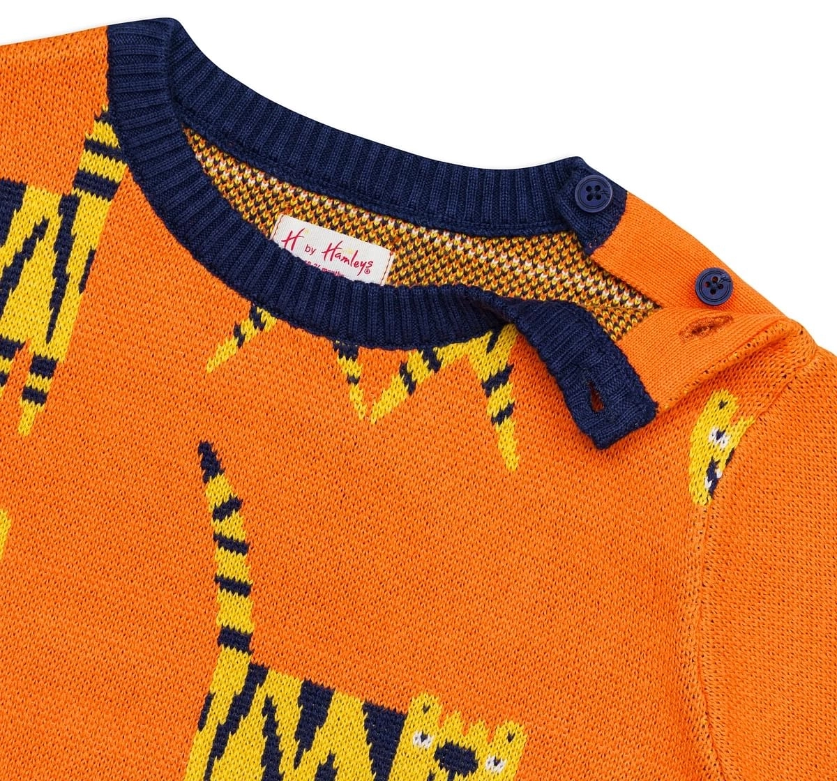 H by Hamleys Boys Full Sleeves sweatshirts -Pack of 1-Orange
