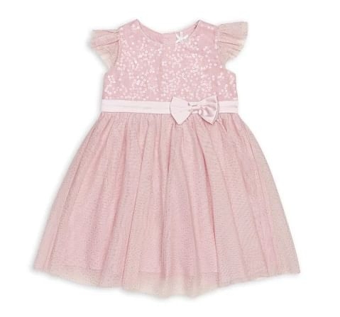 H by Hamleys Dresses, Pack of 1, Pink, 24M+, Polyester