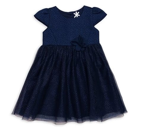 H by Hamleys Dresses, Pack of 1, Navy Blue, 24M+, Polyester