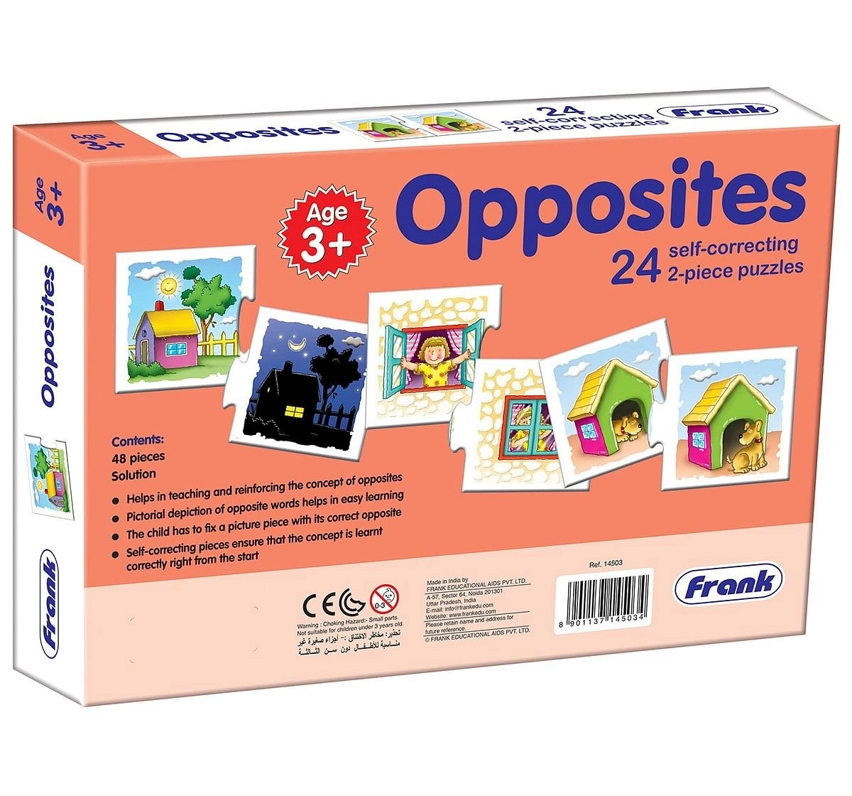 Frank Opposites Puzzle Puzzles for Kids age 3Y+ 