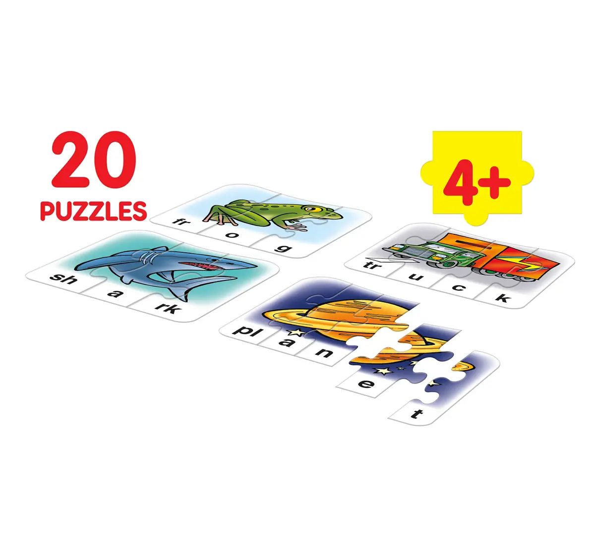 Frank More Play n Spell Floor Puzzles Multicolor 4Y+