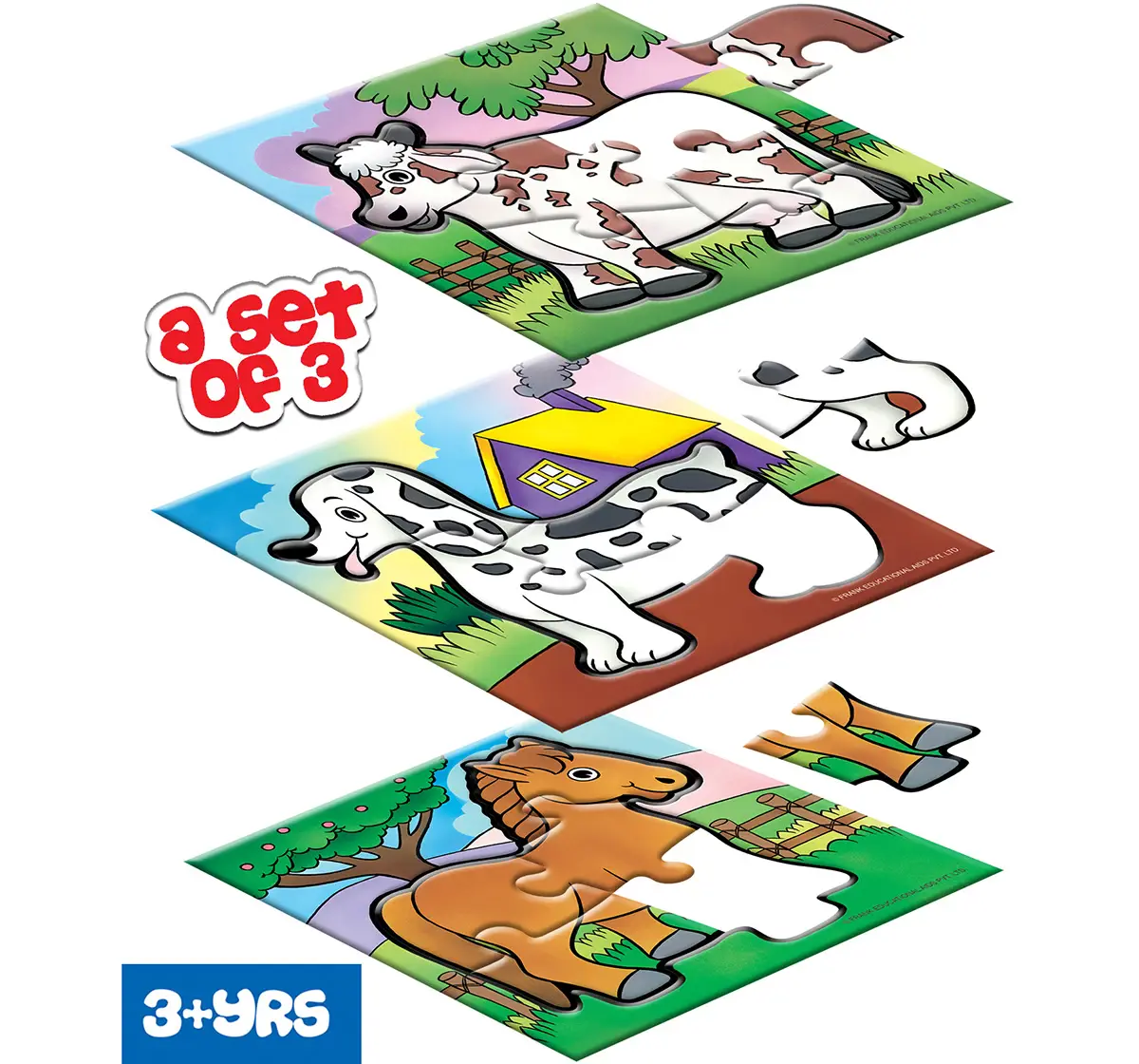 Frank My First Animals Puzzle, 3Y+