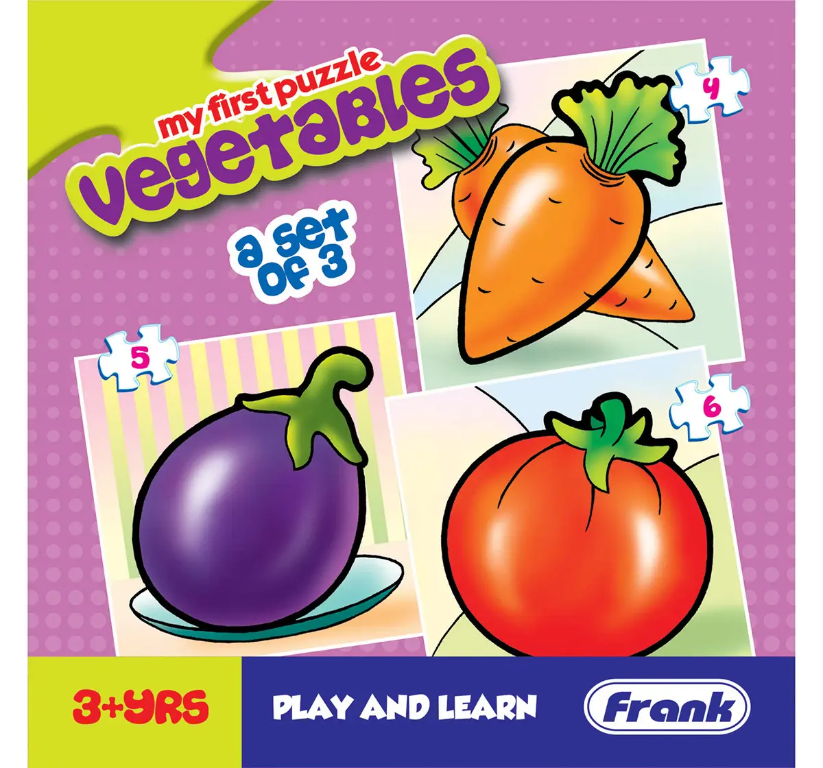 Frank My First Vegetables Puzzle, 3Y+