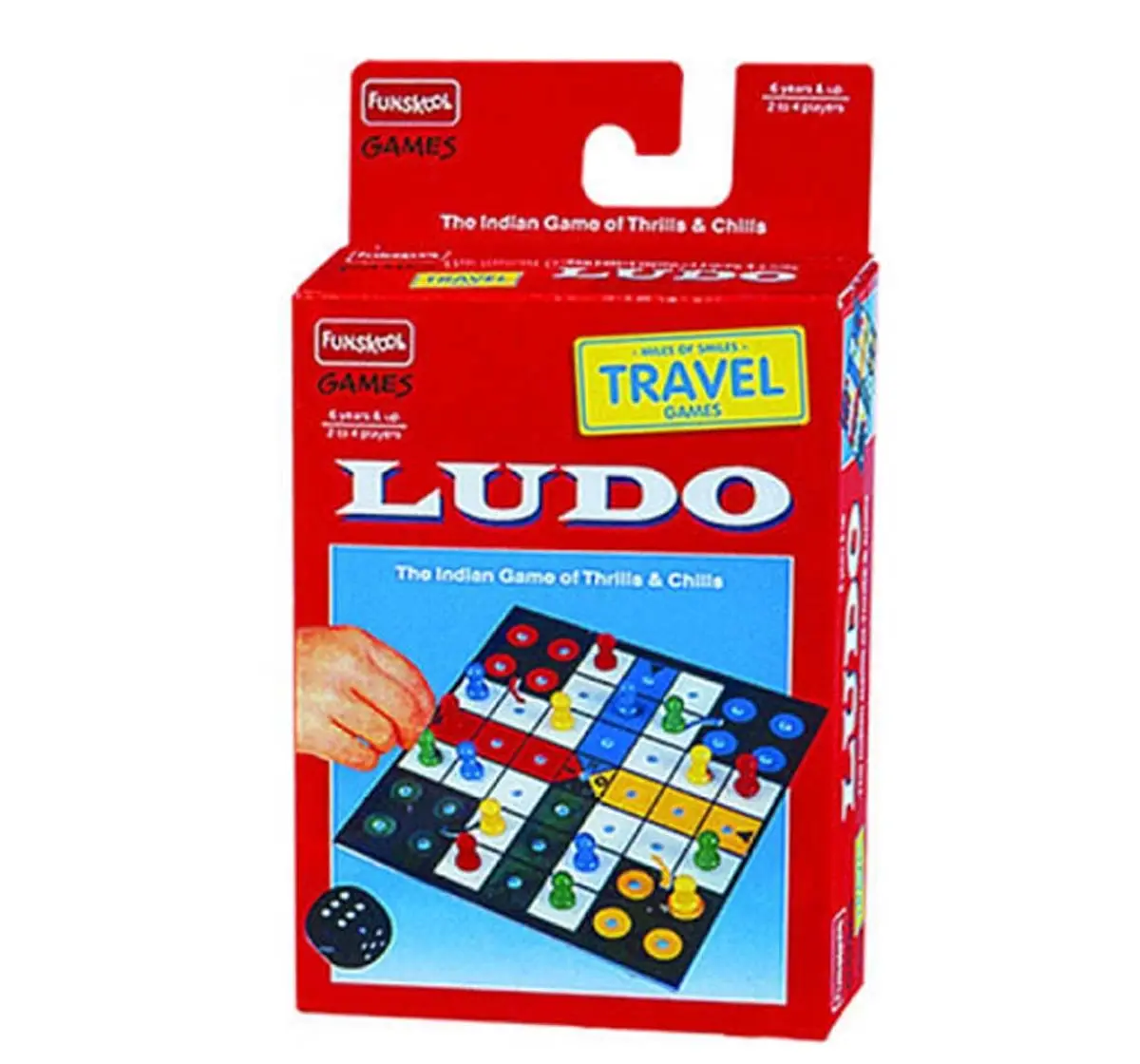Funskool Travel Ludo Board Games for Kids Age 6Y+