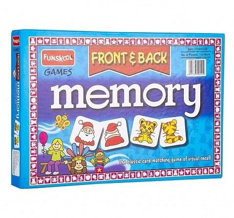Funskool Memory Front And Back Game, Multicolor, 3Y+