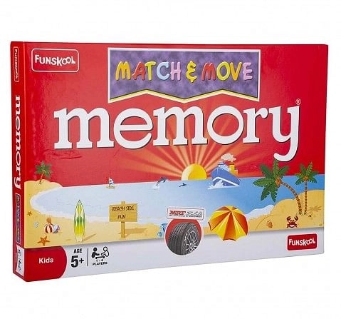 Funskool Memory Match And Move, Multicolor, 4Y+