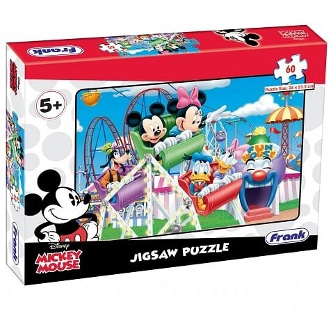 Disney  Frank Mickey Mouse On Joy Ride Puzzle  for Kids age 5Y+ 