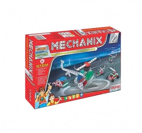 Mechanix Mechanix - 2 Diy, Educational, Learning, Stem, Building And Construction Toys for age 7Y+ 