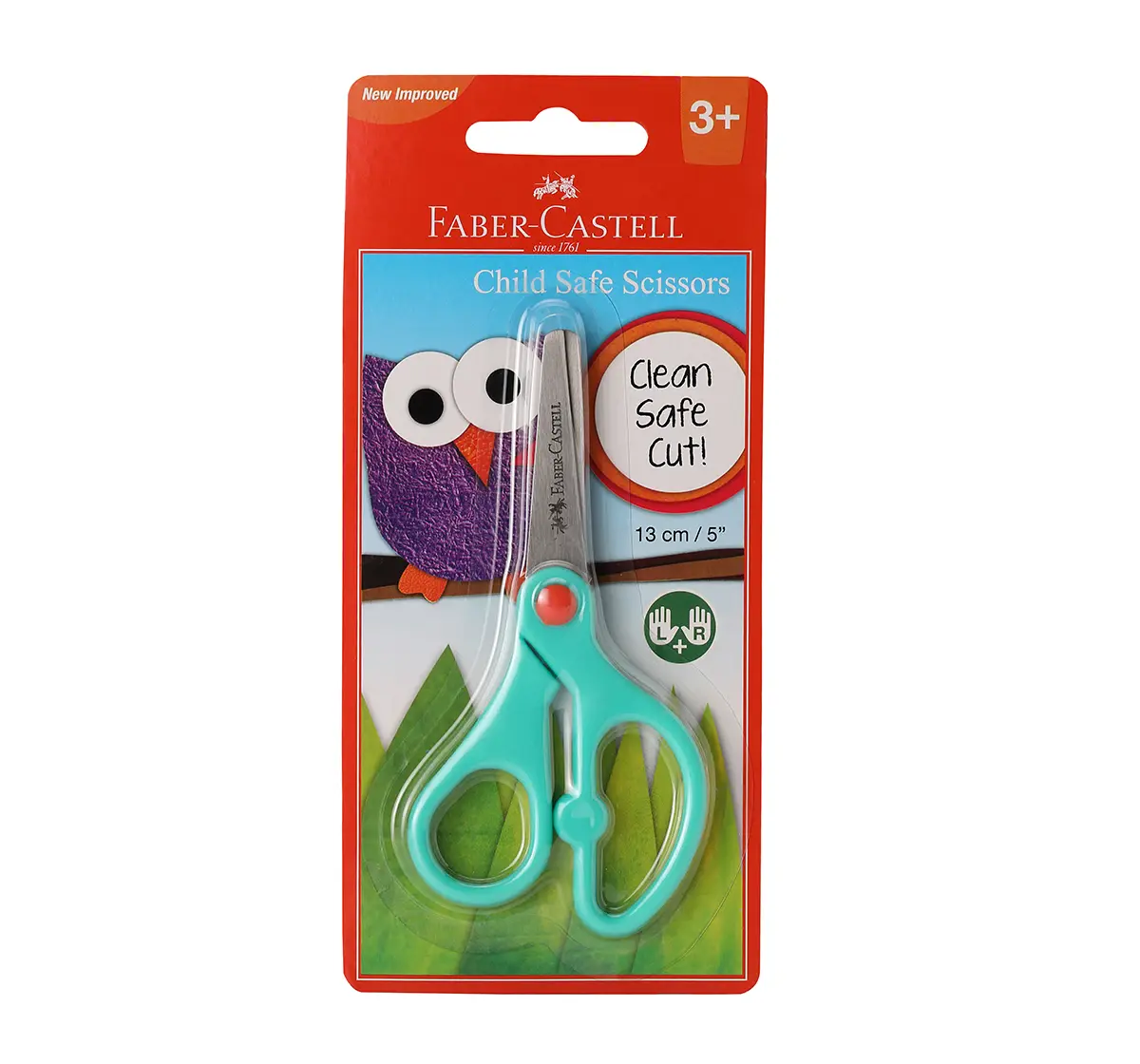 Faber-Castell Scissors child safe pack of 1, 4Y+