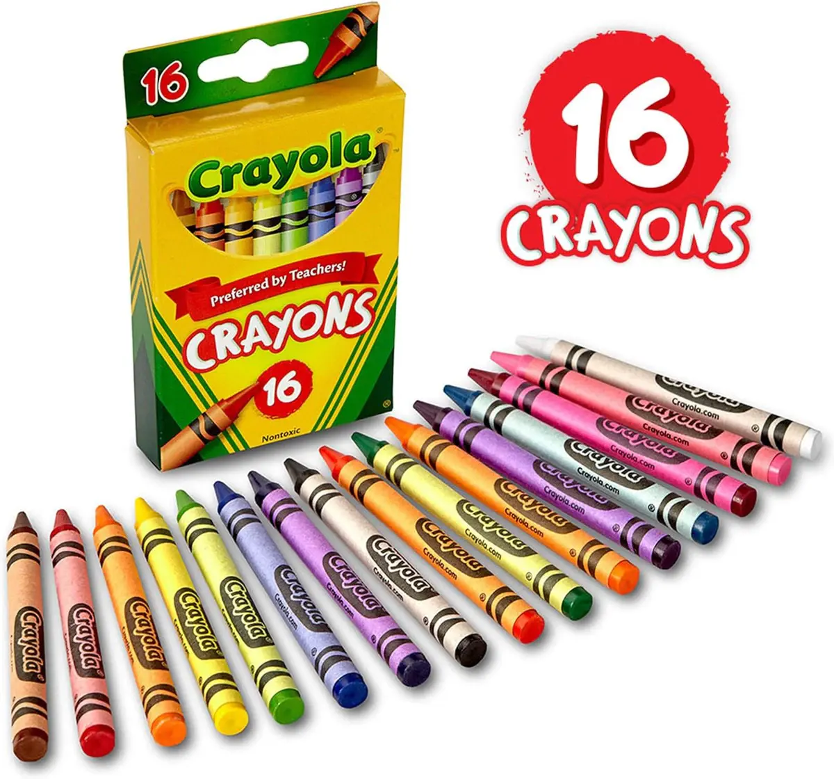 Crayola Crayons, 16 pieces, 3Y+