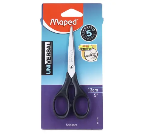 Maped Universal Scissor 13cm , 7Y+ (Black)
