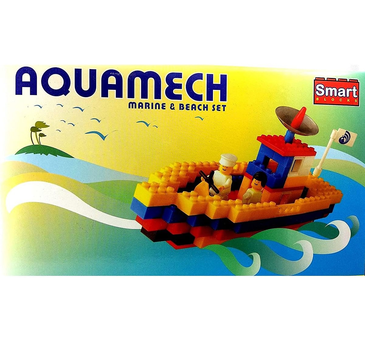 Peacock  Aquamech Generic Blocks for Kids age 4Y+ 