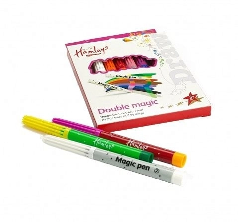 Hamleys Double Magic Marker Pens School Stationery for Kids age 3Y+ 