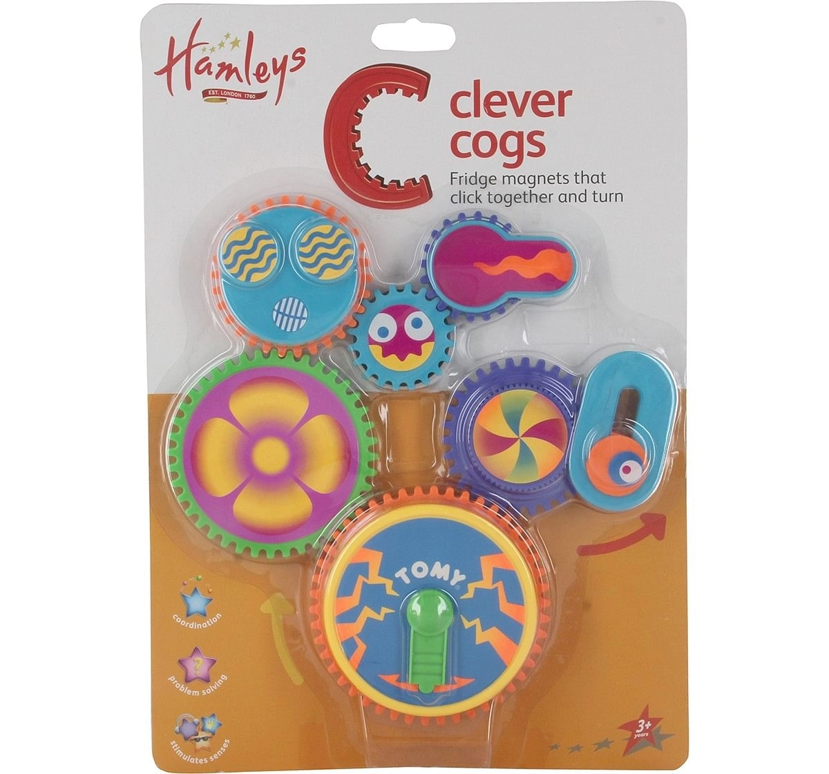  Hamleys Clever Cogs Magnet Early Learner Toys for Kids age 3Y+ 